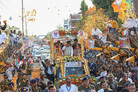 MP CM Mohan Yadav on a visit to Chhindwara on Wednesday (Photo | Special arrangement)