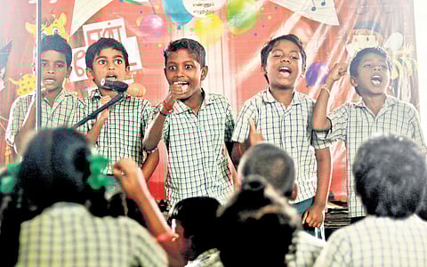 "This online radio is for government school students from government school teachers."