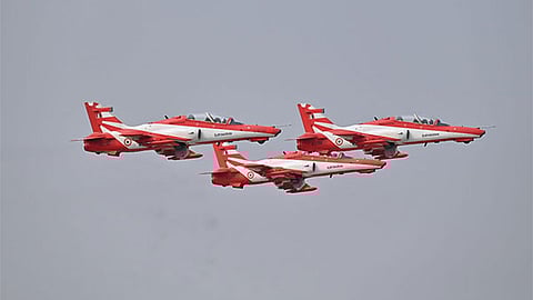 IAF's Surya Kiran Aerobatic Team