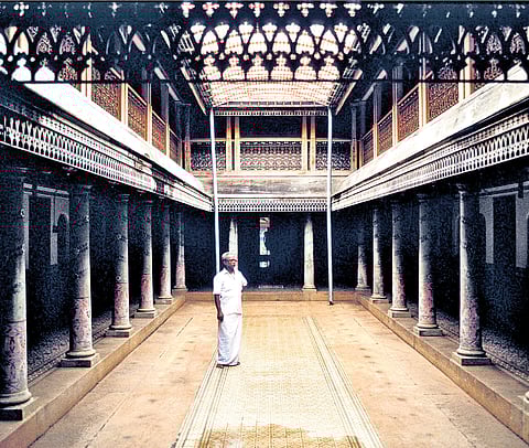 A Chettiar vernacular house in Tamil Nadu.