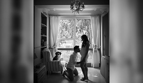 Actor Varun Dhawan and his wife Natasha Dalal