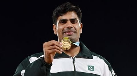Pakistan's top javelin thrower, Arshad Nadeem