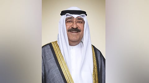 Kuwait emir new emir Sheikh Meshal al-Ahmed al-Sabah.
