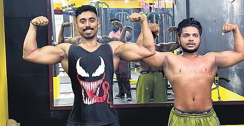 Ajil Kumar (left) and J Jaison.