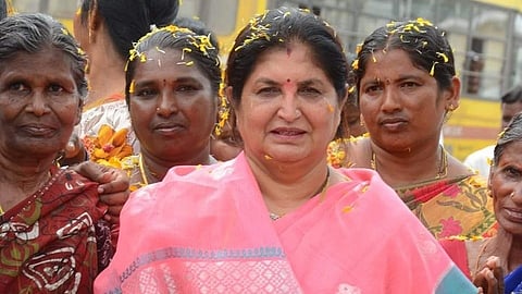 Telangana Deputy Chief Minister Mallu Bhatti Vikramarka’s wife Nandhini Mallu