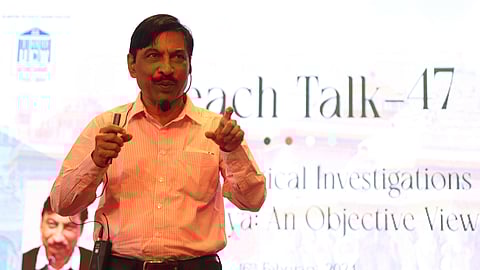 Former Regional Director (North) of the Archaeological Survey of India (ASI) KK Muhammed.