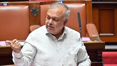 Cabinet Minister Ramalinga Reddy at Council on Wednesday