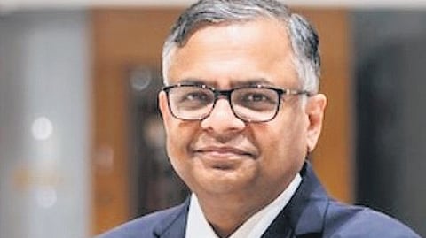 N Chandrasekaran, Chairman, Tata Sons.