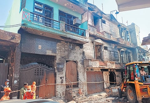 At least 11 people have died after the massive five fire swept through the factory