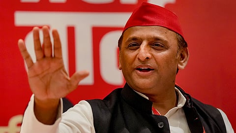 Samajwadi Party president and former Uttar Pradesh Chief Minister Akhilesh Yadav.