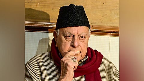 Former Jammu & Kashmir Chief Minister Farooq Abdullah.