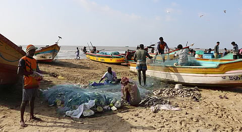 Image of fishers at Point Calimere used for representational purposes only.