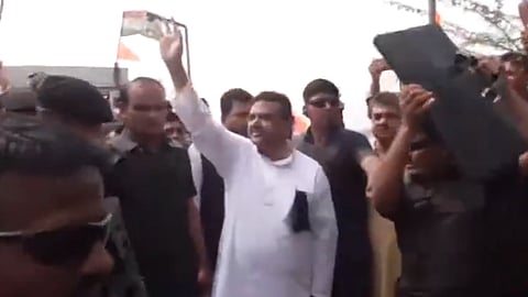 BJP leader and Leader of Opposition in the Bengal Assembly, Suvendu Adhikari, visits Sandeshkhali on Tuesday.