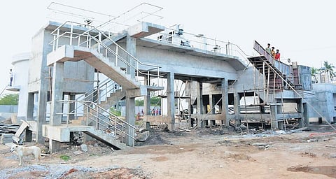 Tenali sewage treatment plant.