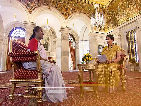 Smriti Irani hosts President Murmu in final episode of her radio show 'Nai Soch Nai Kahani'