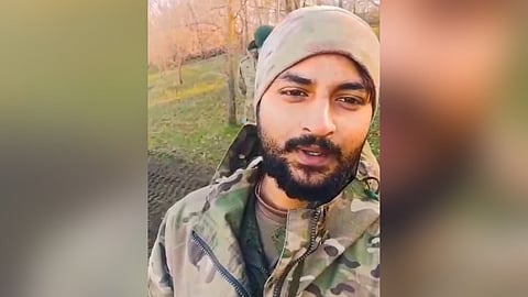 Syed Ilyas Hussaini from Karnataka is among the Indians stuck in the Russia-Ukraine war zone.