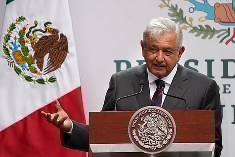 Mexican President Andres Manuel Obrador.