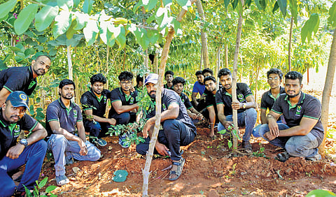 Nimir has planted over 3,200 saplings so far.