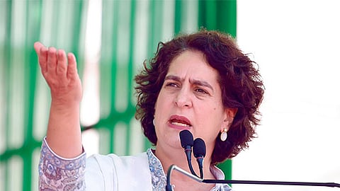 Congress leader Priyanka Gandhi Vadra