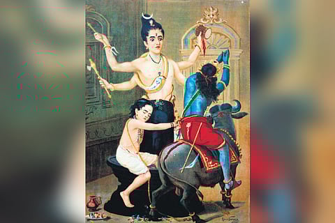 Raja Ravi Varma’s painting
