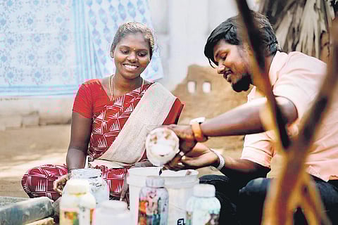A Murugesan is the president of Released Bonded Labour Association in Tiruvallur.