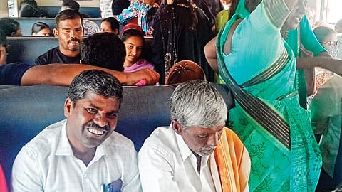 Passengers are unable to get seats in the DEMU trains presently operational between Bengaluru and Kolar