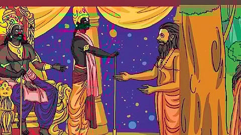 A tale from Mahabharata