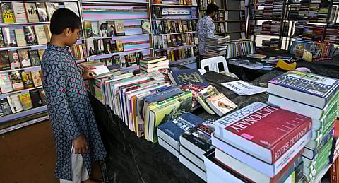 Book fair image used for representational purposes only