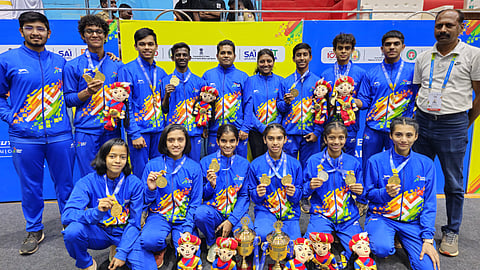 Maharastra's Mallakhamb performers won five gold, three silver and a bronze medal in the Kehlo India Youth Games, while also taking home the overall championship.