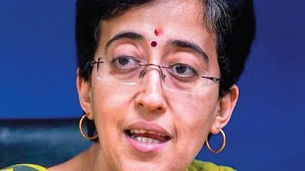 Finance Minister Atishi.