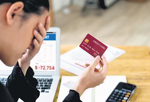 Credit card debt: Swipe, spend, regret