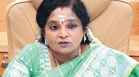 Lieutenant Governor of Puducherry Tamilisai Soundararajan