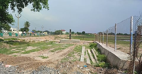 The purported site for the Perumal temple