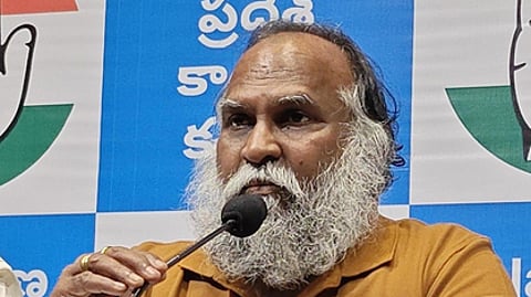 TPCC working president T Jayaprakash Reddy.