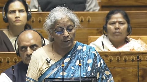 Finance Minister Nirmala Sitharaman presents the interim Union Budget 2024 on Feb 1, 2024
