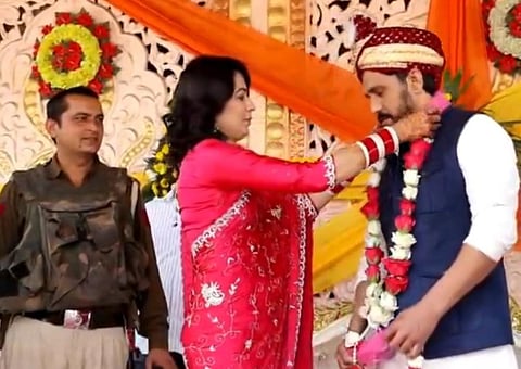 More than 200 cops were deployed at the wedding venue in Dwarka