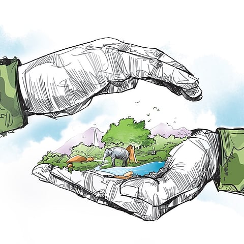 We are checking if there are encroachments or if elephants are using the same pathway or they are being diverted, and the reasons for diversion,” Mathiventhan said.