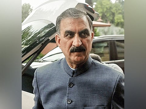 Himachal CM Sukhvinder Singh Sukhu