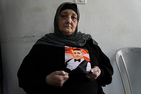 Halhouli, 12, (in the picture) was shot fatally by an Israeli police officer while launching a firework on March 12.