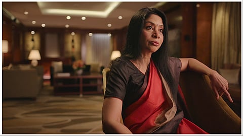 A still from Netflix’s new documentary series, The Indrani Mukerjea Story: Buried Truth