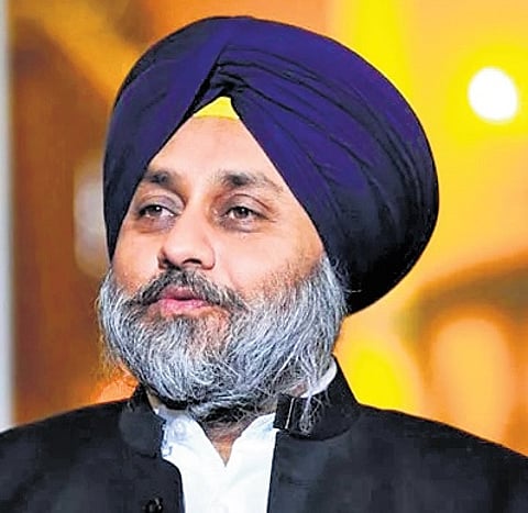 Badal urges Akali unity in BJP leaders’ presence, but no word on alliance yet