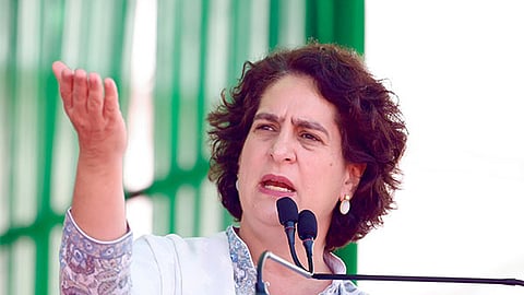 Congress leader Priyanka Gandhi