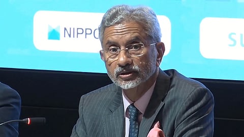 External Affairs Minister S Jaishankar speaks during a session of the inaugural Raisina Roundtable in Tokyo, March 7, 2023.
