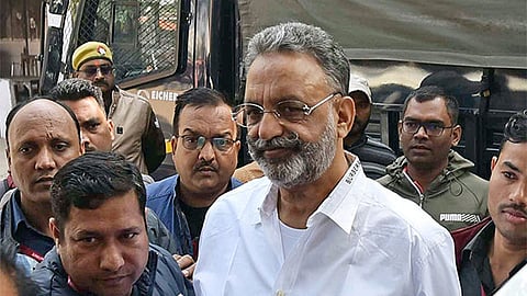 Gangster-politician Mukhtar Ansari