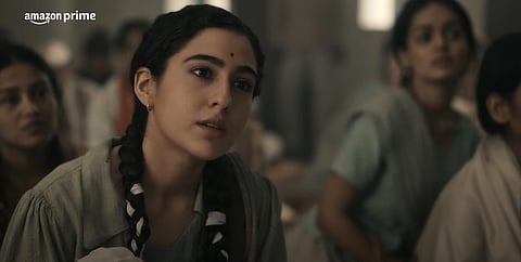 YouTube screengrab from the trailer of 'Ae Watan Mere Watan' starring Sara Ali Khan