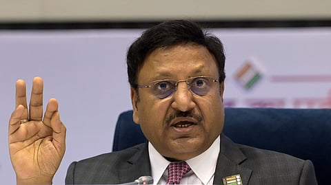 Chief Election Commissioner Rajiv Kumar (Express Photo)