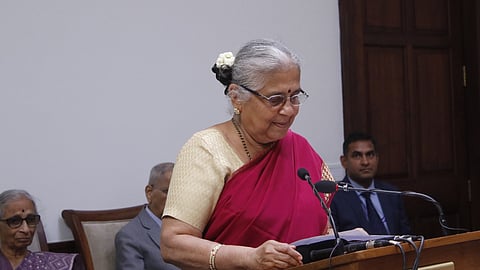 A complaint regarding the incident was filed by 65-year-old B Ganapathy on behalf of Sudha Murty