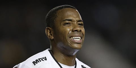 Former Man City player Robinho.