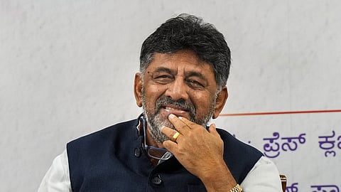 Karnataka Deputy CM and Congress leader DK Shivakumar