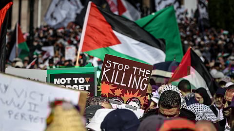 Rights groups say both the Palestinian Authority and Hamas violently suppress dissent, quashing protests.